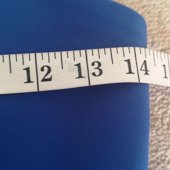 💙💙Femme Ladies Cocktail Straps Mini Dress 👗 Royal Blue Size 6 💙💙 - Picture 14 of 16